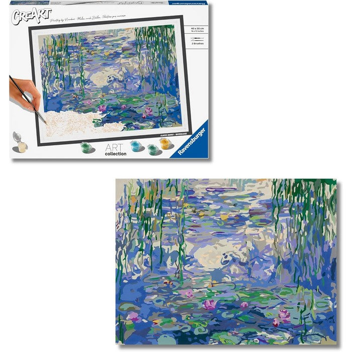 Creart kit pittura Monet Le Ninfee