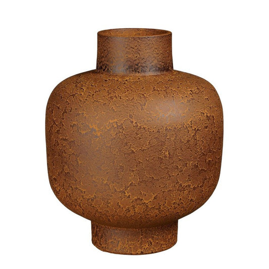 Vaso moderno in terracotta 27 cm - Tess - EDELMAN - 34260759576792