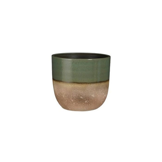 Vaso tondo in terracotta 30 cm - Nora - EDELMAN - 34265996460248