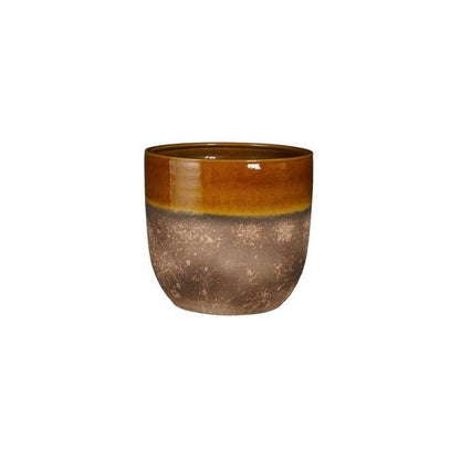 Vaso tondo in terracotta 30 cm - Nora