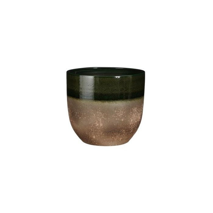 Vaso tondo in terracotta 30 cm - Nora - EDELMAN - 34269575348440