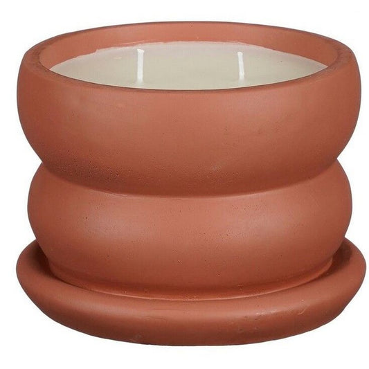 Vaso in cemento con candela - EDELMAN - 34266001473752