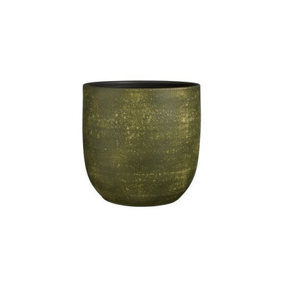Porta-vaso tondo in terracotta - Nora