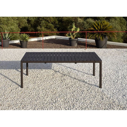 Tavolo da giardino con piano a doghe estensibile - Tevere