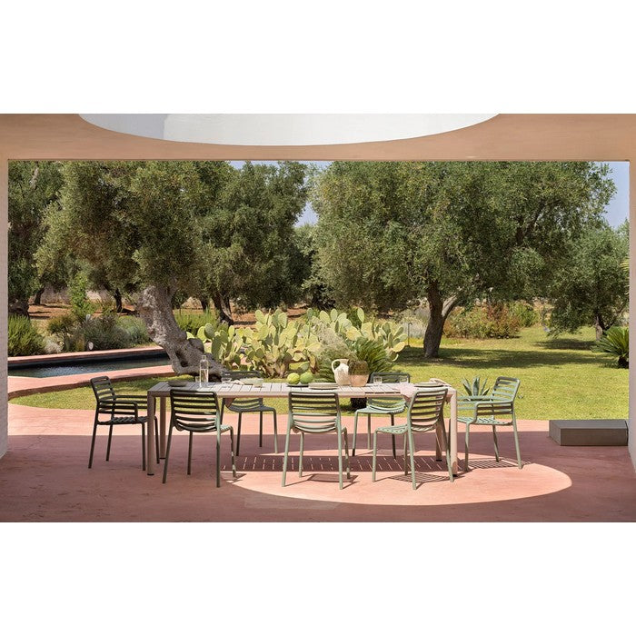 Tavolo da giardino con piano a doghe estensibile - Tevere - NARDI SPA - 34690664792280