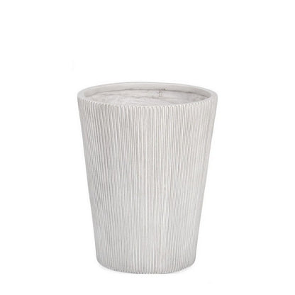Porta vaso svasato - Ribbed