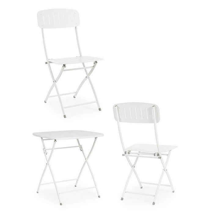 Set da giardino bistrot con 2 sedie e tavolino - Yvonne - BIZZOTTO - 34321450500312