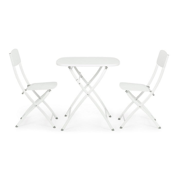 Set da giardino bistrot con 2 sedie e tavolino - Yvonne - BIZZOTTO - 34321451352280