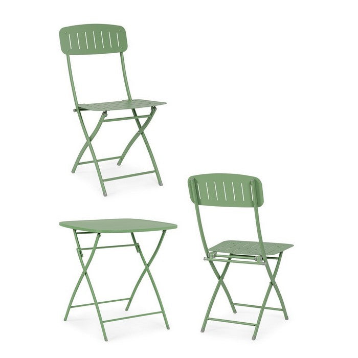 Set da giardino bistrot con 2 sedie e tavolino - Yvonne - BIZZOTTO - 34272326451416
