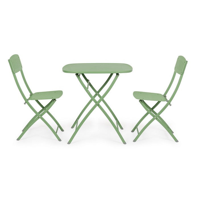 Set da giardino bistrot con 2 sedie e tavolino - Yvonne - BIZZOTTO - 34272326942936