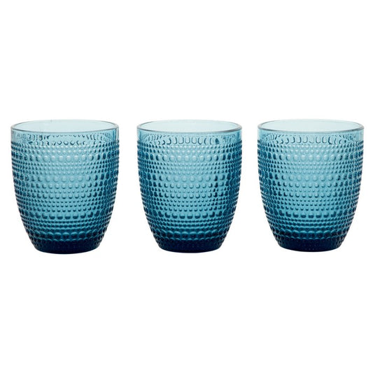 Set 3 bicchieri in vetro - Dishna - CASA COLLECTION - 34276787028184