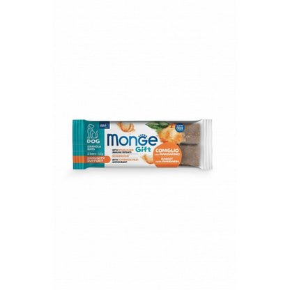 Monge Gift Immunity Support Dog Coniglio con Mandarino Granola Bars 120g