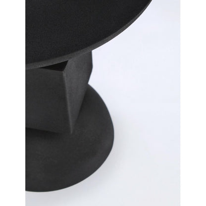 Tavolino moderno in acciaio 40 cm - Alpa