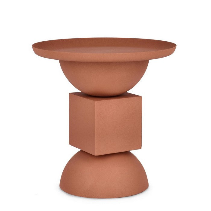 Tavolino moderno in acciaio 40 cm - Alpa - BIZZOTTO - 34266924450008