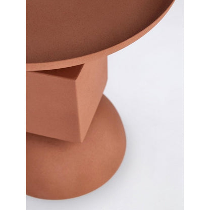 Tavolino moderno in acciaio 40 cm - Alpa