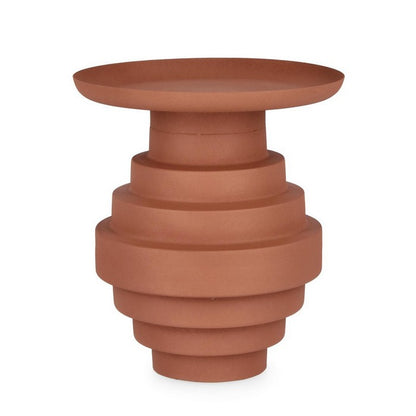 Tavolino moderno in acciaio 40 cm - Amba