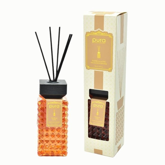 Diffusore di fragranza con bacchetti 250 ml - Pura - MERCURY - 63762039013754