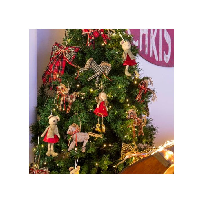 Catena lineare di 500 luci a LED per decorazione natalizia