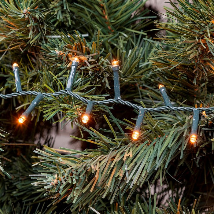 Catena lineare a nastro con 432 luci a LED per decorazione natalizia