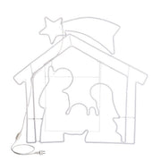 Presepe natalizio decorazione con LED