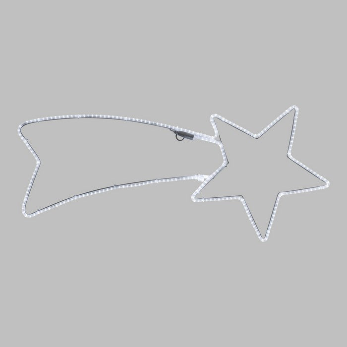 Stella cometa con coda con 240 LED 80 cm