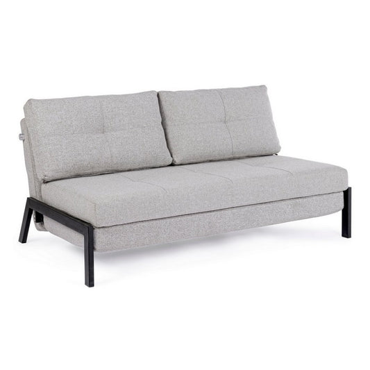 Divano letto scandinavo in tessuto con struttura in acciaio - Hayden - BIZZOTTO - 34382059471064