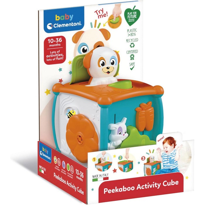Peekabo Activity Cube