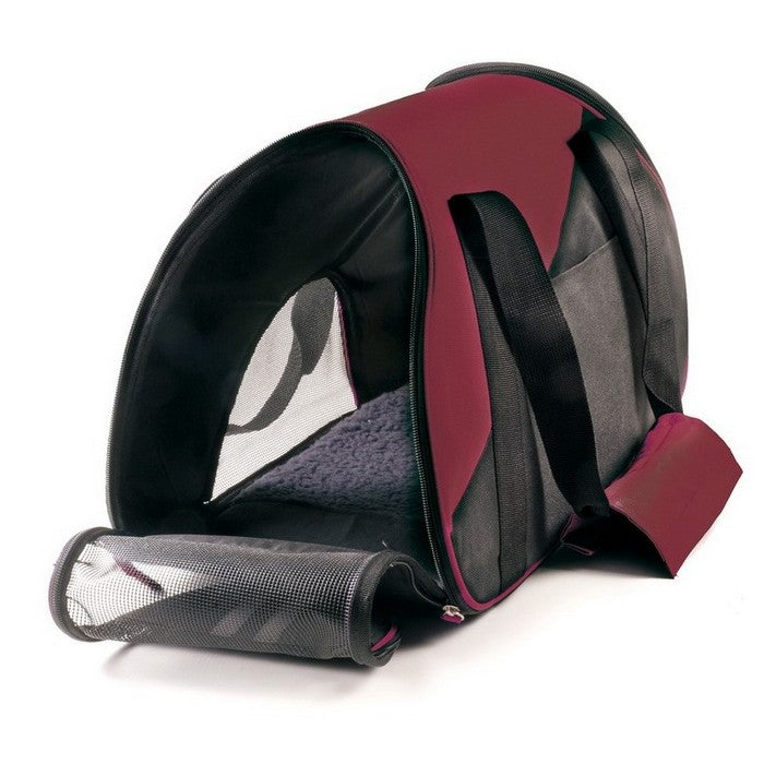 Trasportino tasca tracolla zip in tessuto per cani e gatti - Sporty - RECORD - 64406163980666