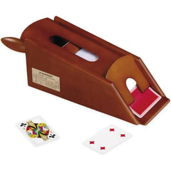 Sabot in legno tinta mogano