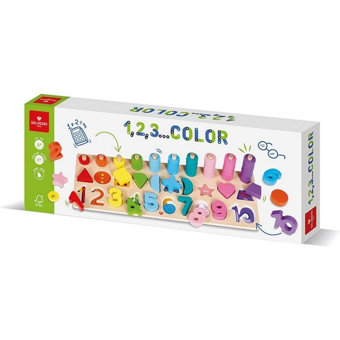 1,2,3 Color gioco educativo