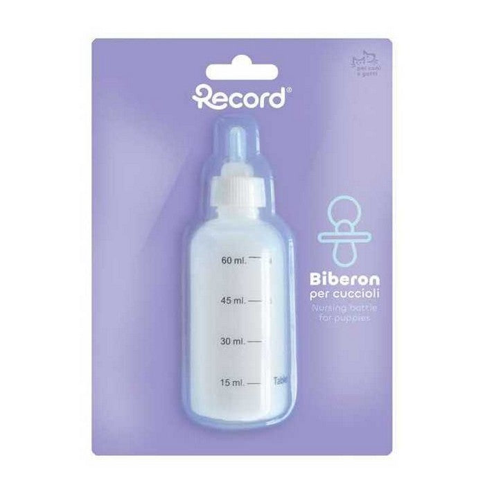 Biberon per animali in plastica da 60 ml - RECORD - 64406317531514