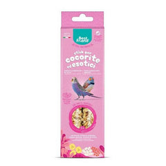 Stick naturali per cocorite ed uccelli esotici con frutta tropicale 85 g - Best Friend