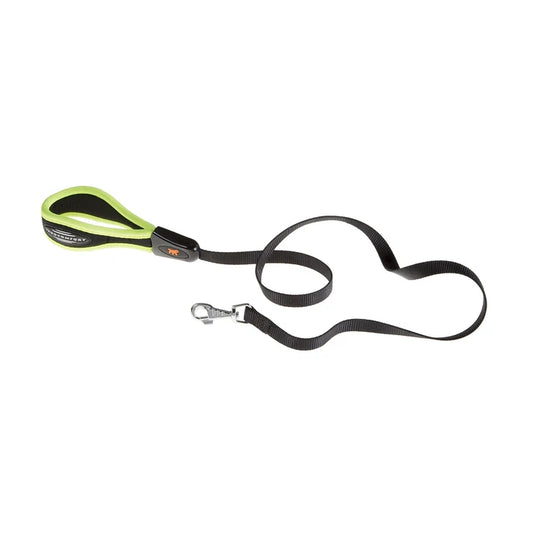 Guinzaglio per cani in nylon con impugnatura imbottita - Ergofluo 1,5x120 cm - FERPLAST - 66088261878138