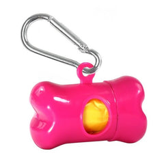 Micro dispenser per sacchetti igienici per cani - Osso