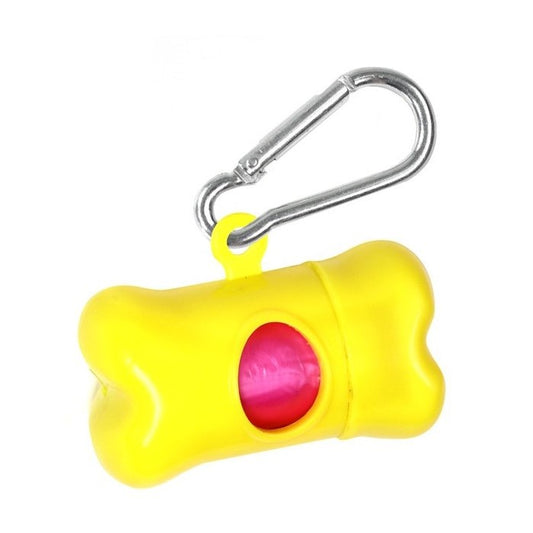 Micro dispenser per sacchetti igienici per cani - Osso - RECORD - 64406140289402