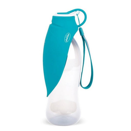 Dispenser di acqua con borraccia per cani da viaggio 400 ml - Wave - RECORD - 64406004138362