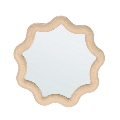 Specchio decorativo in mdf 32 cm - Creamy