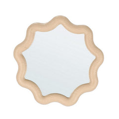 Specchio decorativo in mdf 32 cm - Creamy