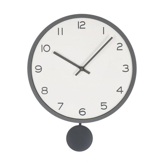 Orologio da parete tondo con pendolo 30 cm - Bayron - BIZZOTTO - 64075334779258
