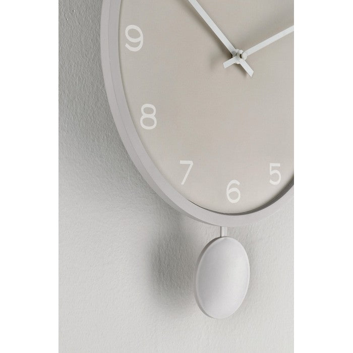 Orologio da parete tondo con pendolo 30 cm - Bayron - BIZZOTTO - 64075337236858