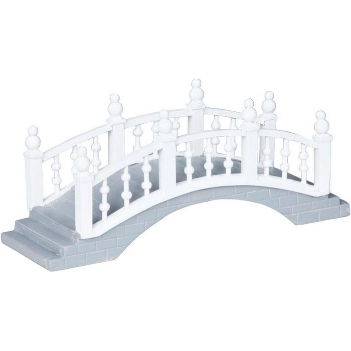 Ponte in plastica per villaggio natalizio