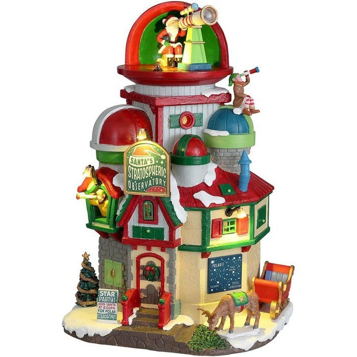 Osservatorio Stratosferico di Babbo Natale per villaggio natalizio