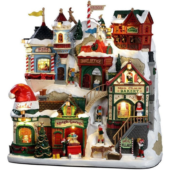 Il Villaggio di Babbo Natale per villaggio natalizio