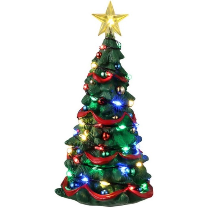 Albero di Natale Gioioso per villaggio natalizio