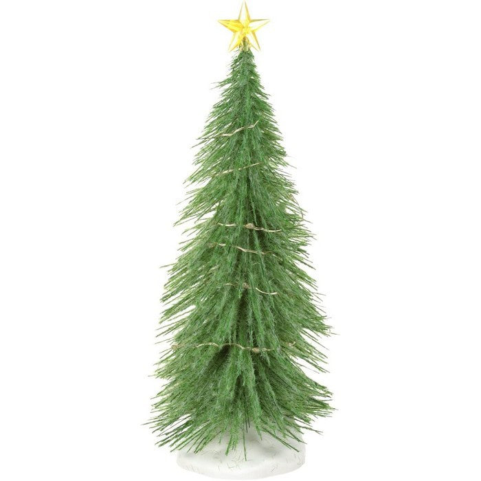 Albero di Abete chiaro Chasing grande per villaggio natalizio