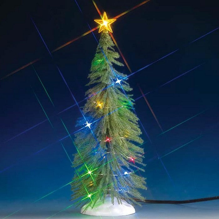 Albero di Abete chiaro Chasing grande per villaggio natalizio
