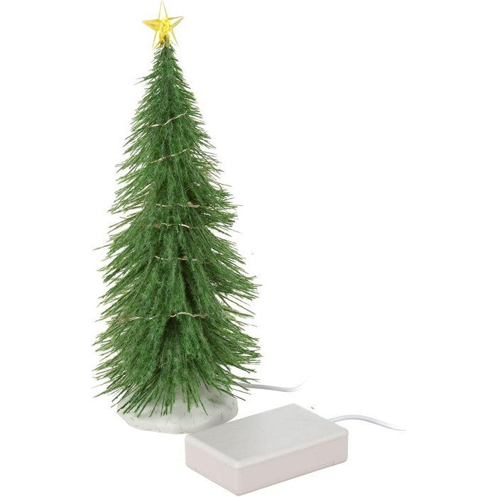 Albero di Abete chiaro Chasing grande per villaggio natalizio