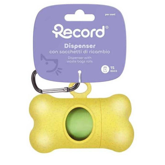 Dispenser sacchetti igienici per cani - Bamboo - RECORD - 64428816269690