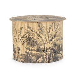 Tavolino tondo in bamboo - Nariko