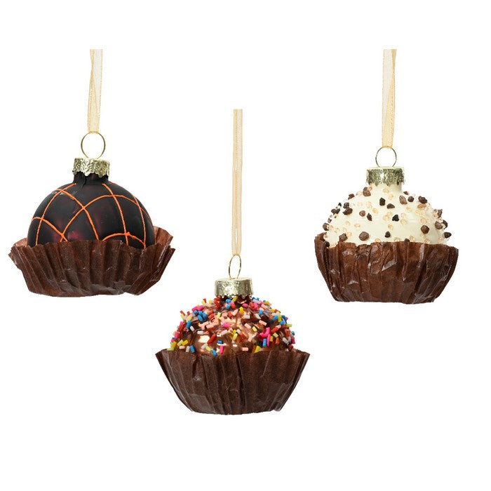 Decorazione natalizia da appendere dolcetto 5 cm